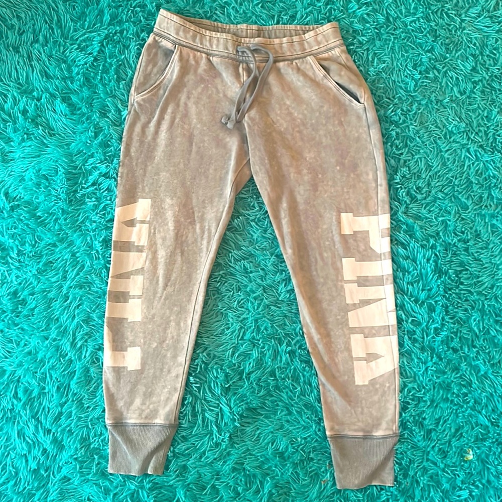 PINK- multicolored joggers with drawstring US M